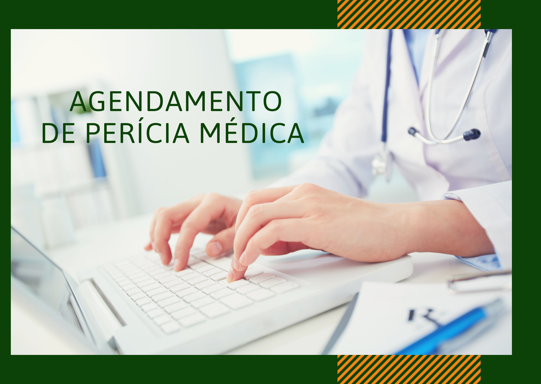Solicitação e agendamento de perícia médica devem ser feitos por e-mail