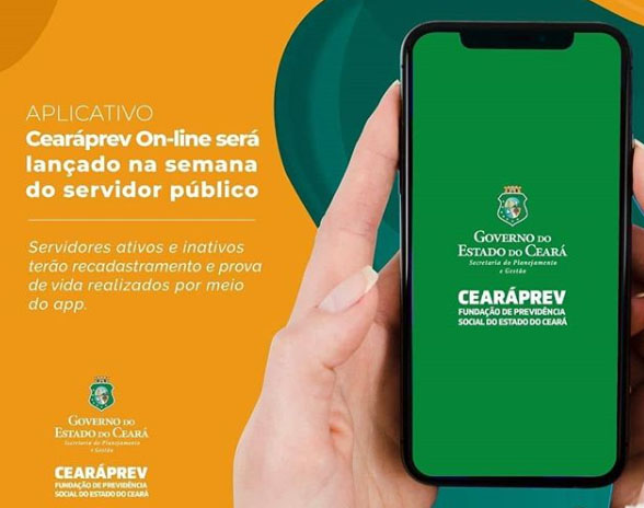 Aplicativo Cearáprev On-line será lançado na semana do Servidor Público