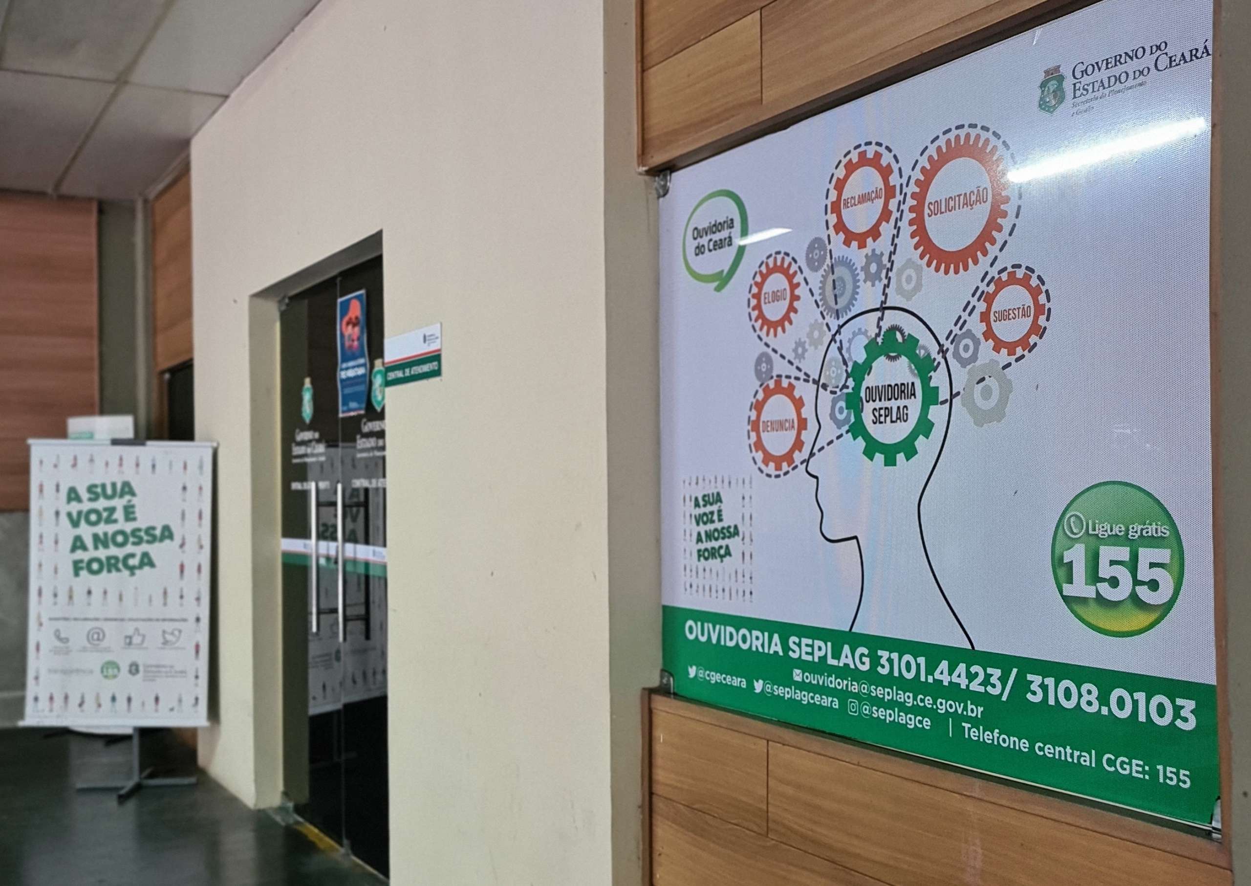 Ouvidoria da Seplag está em novas instalações