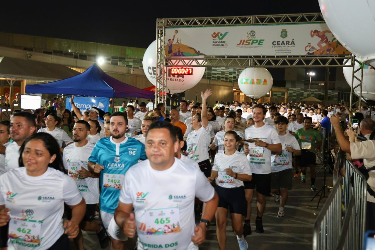 Corrida do Servidor reúne 1,5 mil participantes nessa segunda (27)