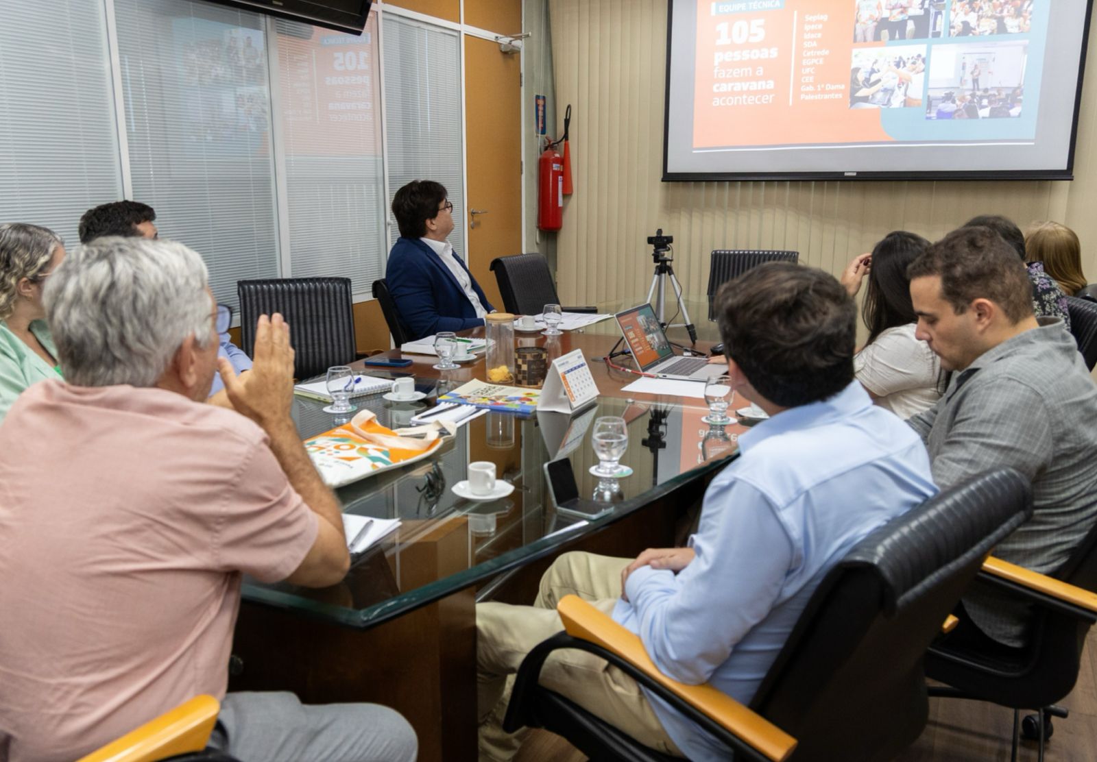 Seplag reúne parceiros para planejar Caravana Ceará Um Só 2026