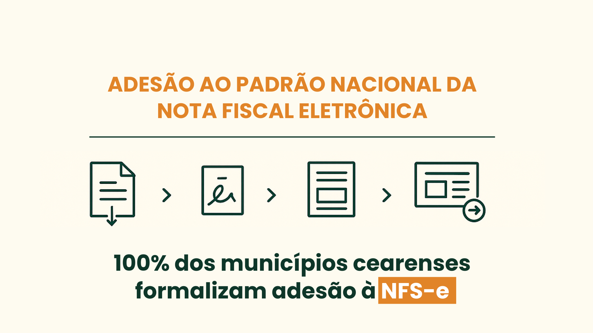 Seplag e EGPCE garantem adesão de 100% dos municípios do Ceará à NFS-e